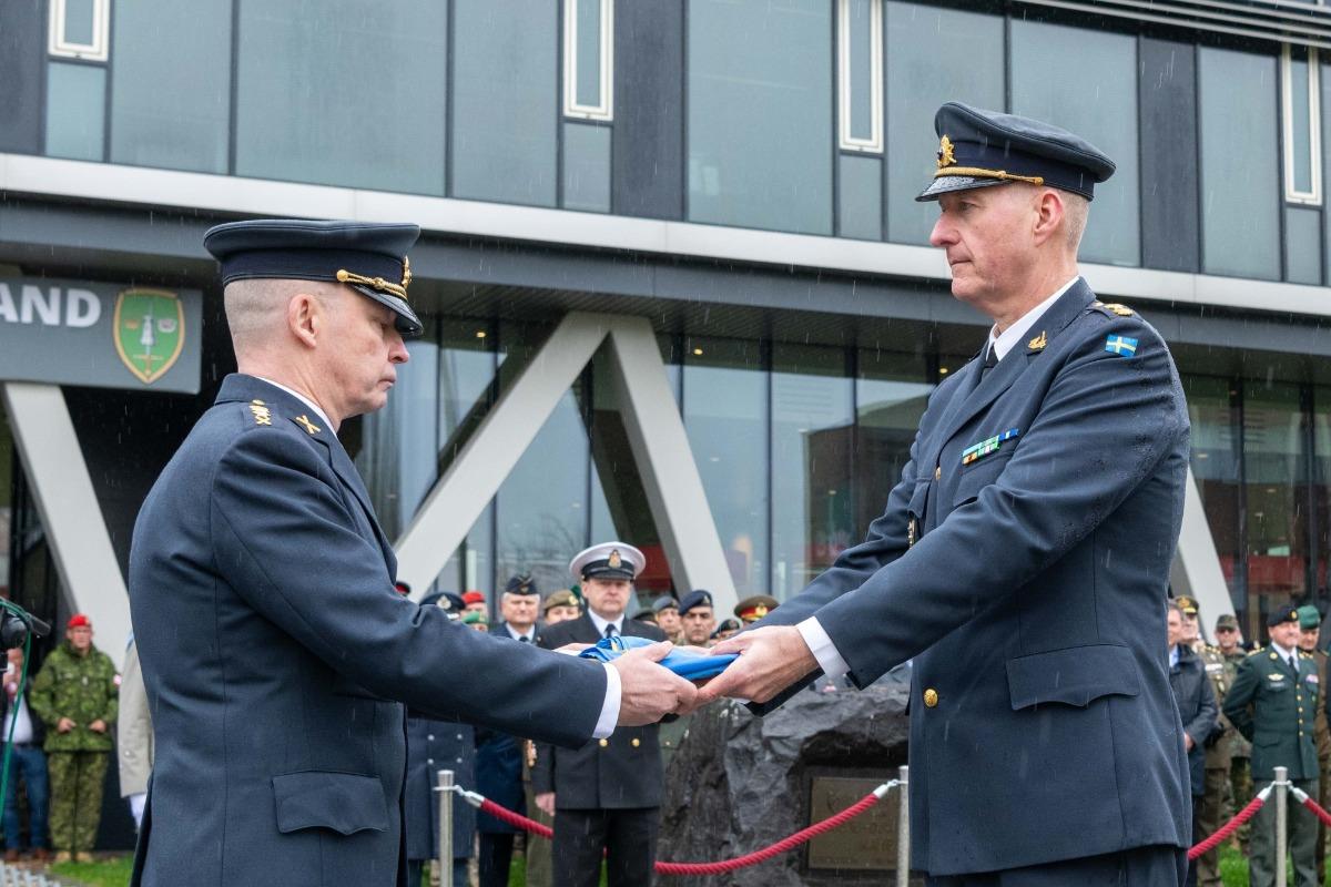 NATO JFC Brunssum | HQ JFCBS Brunssum welcomes Sweden as new NATO member